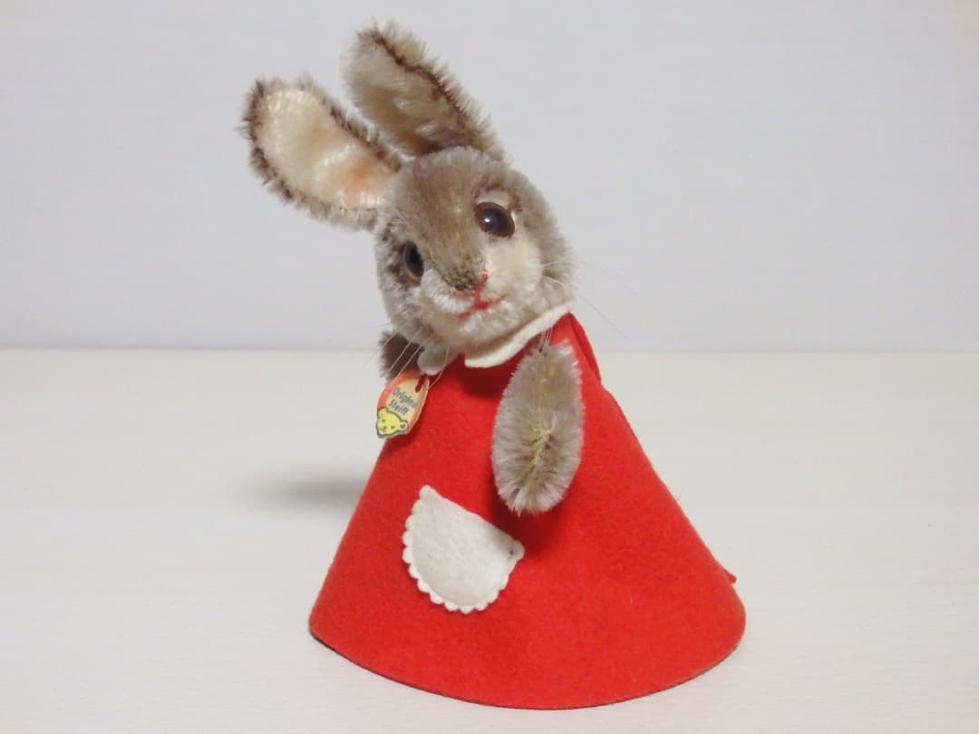 steiffシュタイフ/ ビンテージ・希少 ベッドタイムうさぎ /17㎝