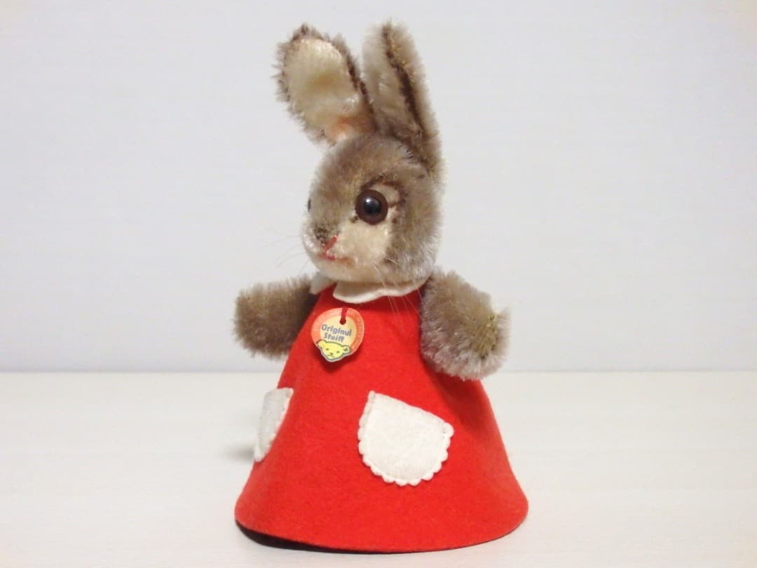 steiffシュタイフ/ ビンテージ・希少 ベッドタイムうさぎ /17㎝