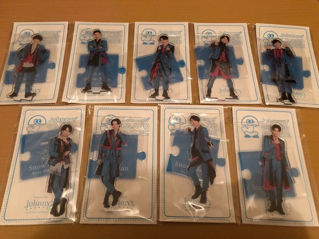 Snow Man アクスタ 全員 青衣装 9人コンプセット - メルカリ