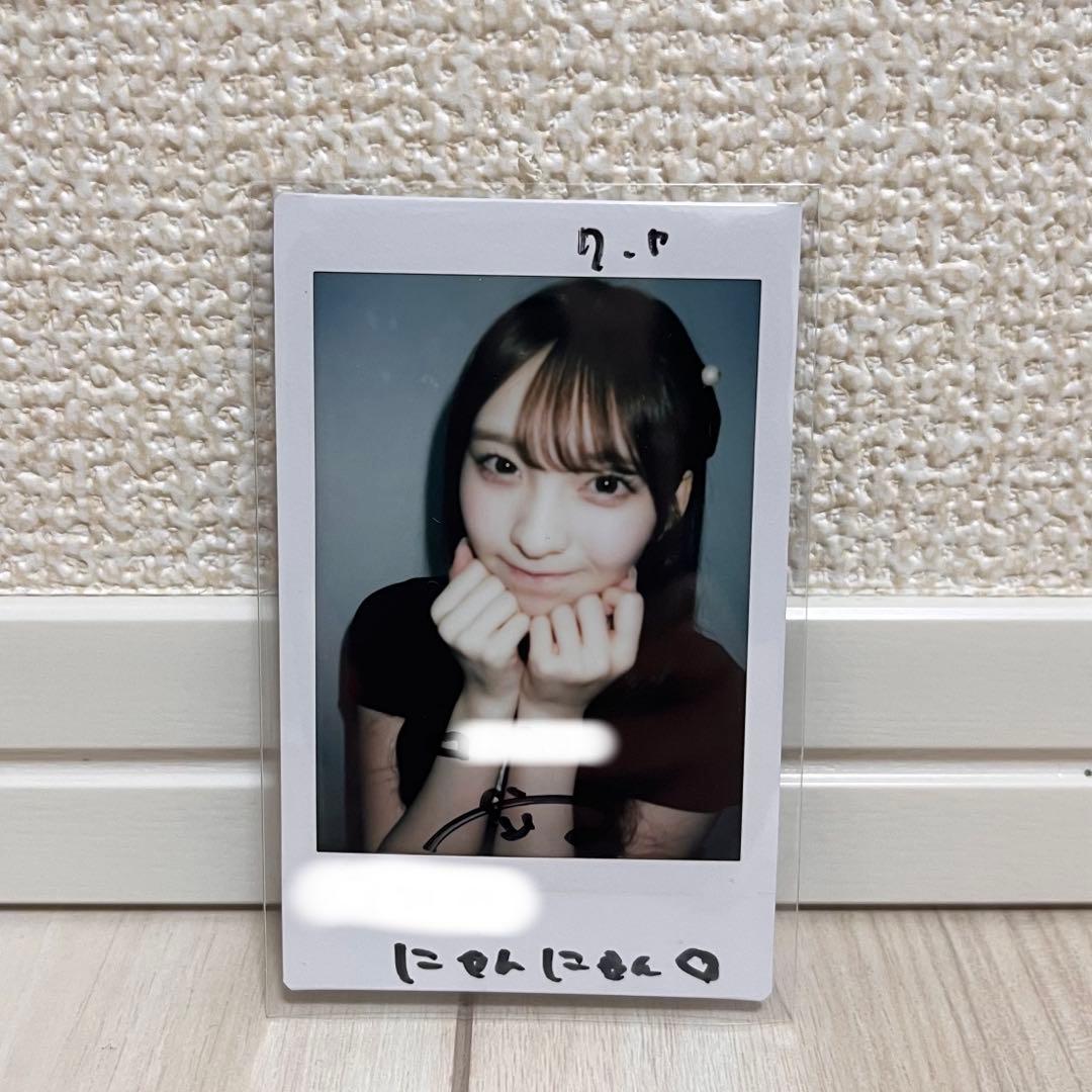 iLiFE! 華瀬まい コメントあり チェキ 私服 - メルカリ