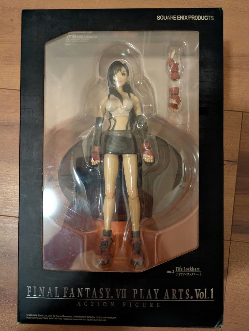FF7 VII PLAY ARTS Vol.1 フィギュア クラウド ティファ - メルカリ
