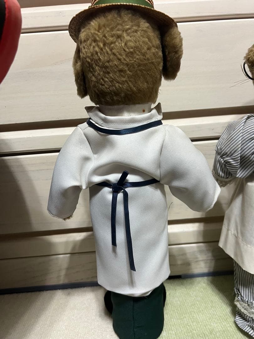 ハロッズ ネズミ 人形 ドアストッパー 2体セット