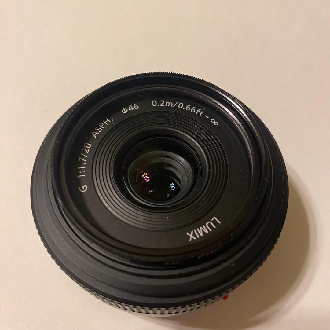 パナソニック　LUMIX G 20mm F1.7 ASPH H-H020 Panasonic LUMIX G Series 20mm F1.7 Lens - H-H020AK