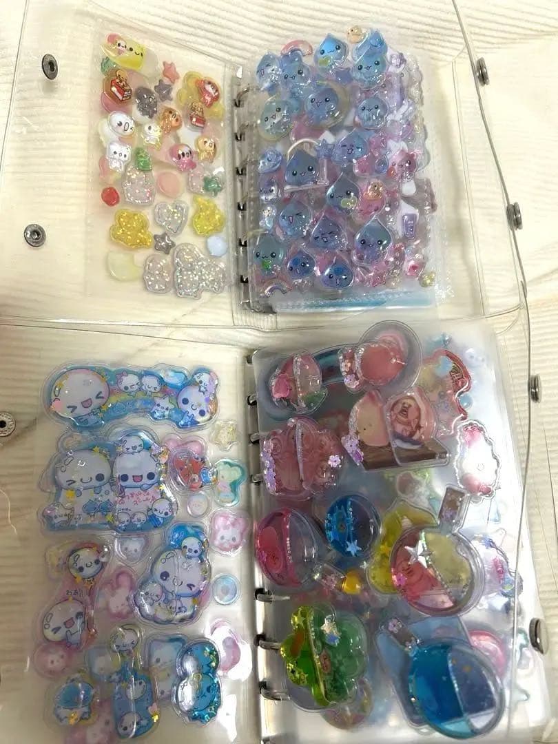 シールセット　シール帳完成版　ボンボンドロップ　うるちゅる