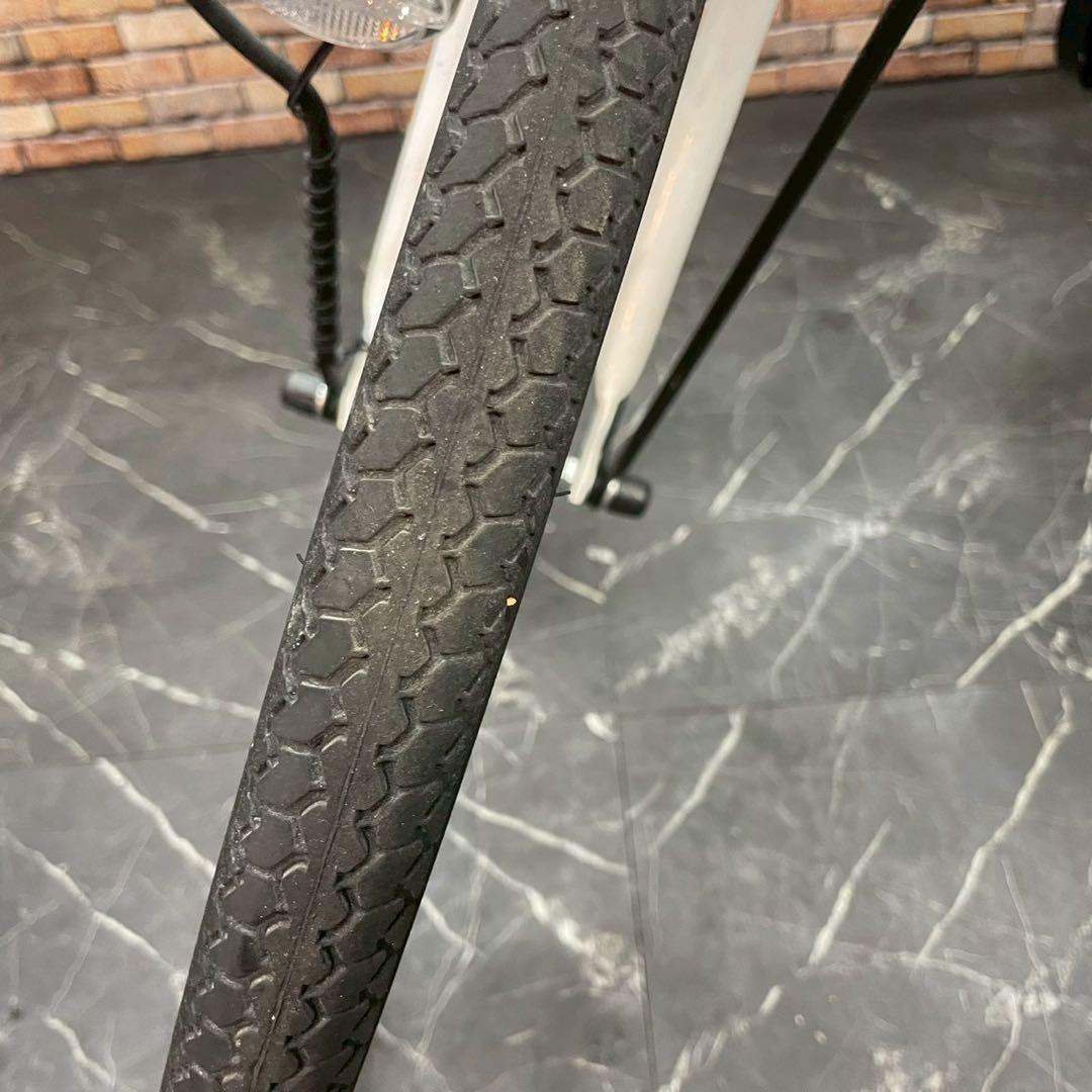 107】子供用自転車 子供車 SPRNDLE ホワイト 24インチ 変速付き - メルカリ