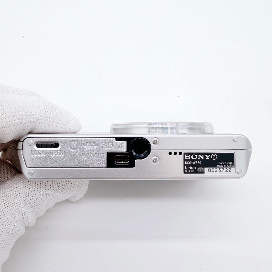 動作確認済み SONY Cyber-shot DSC-W830 シルバー - メルカリ