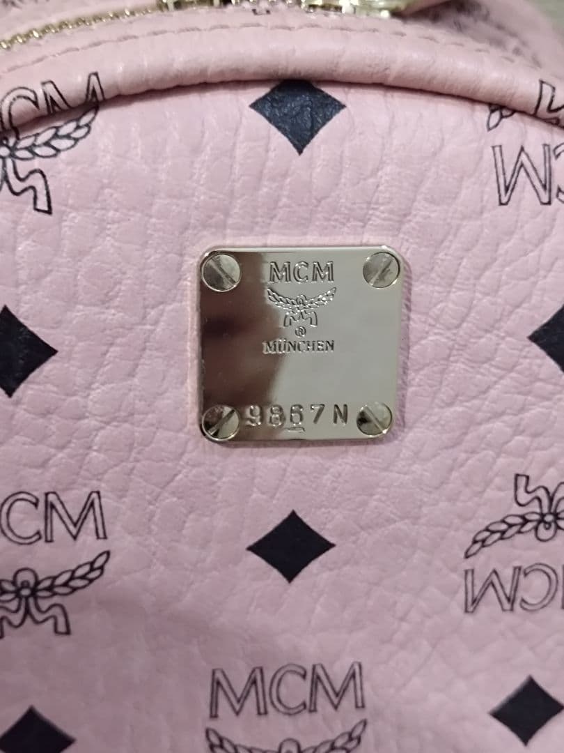 MCM リュック ソフトピンク ミニ mini 極美品 - メルカリ