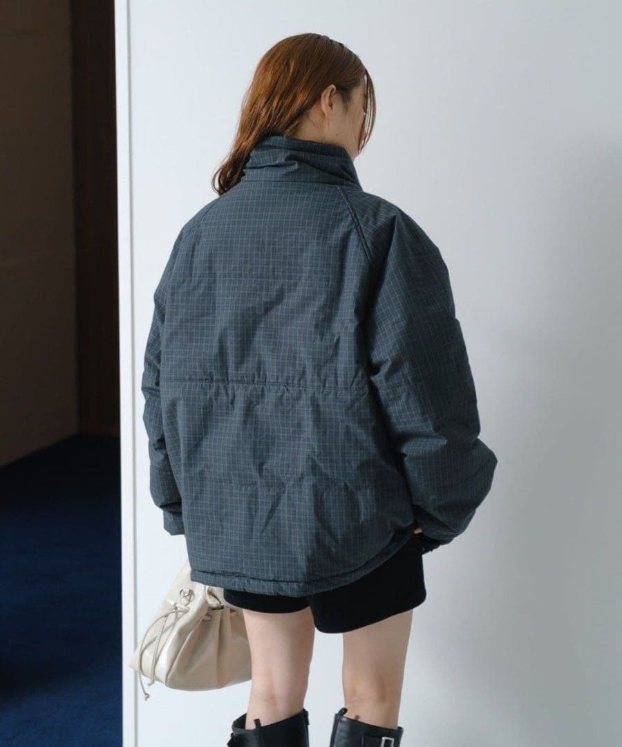 Kastane チェック中綿リバーシブルアウター - メルカリ