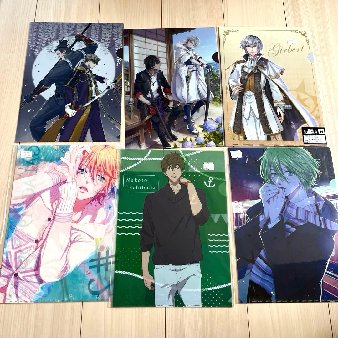 アニメ漫画映画 クリアファイル 大量まとめ売り 少年漫画 イケメン