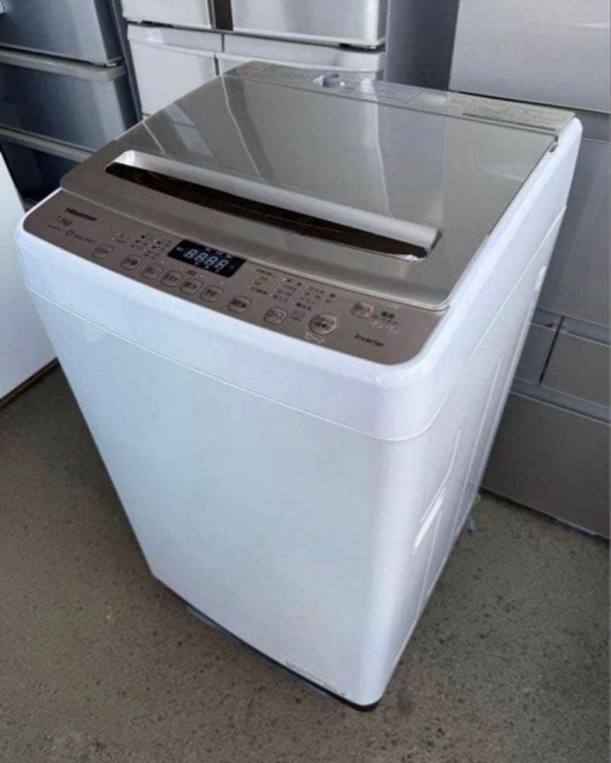 2019年式 7.5kg Hisense 洗濯機 HW-DG75A