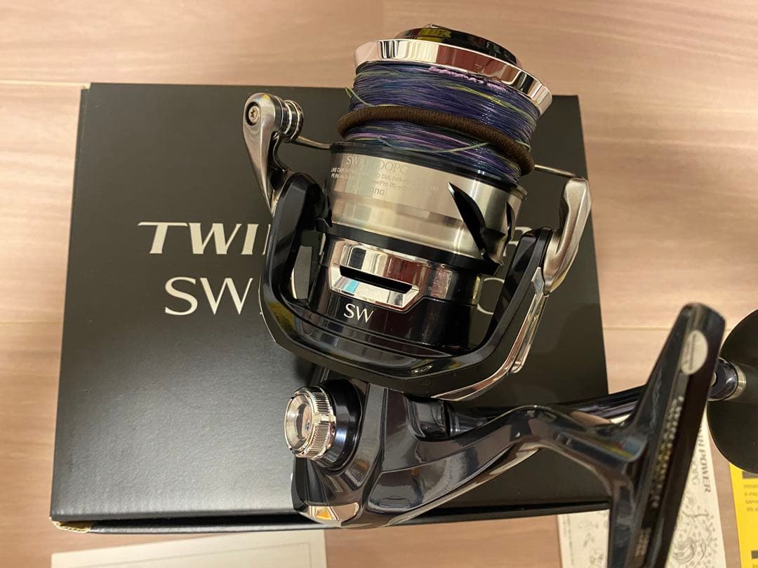 美品　シマノツインパワーsw 10000pg ダイワ　がまかつ　ショアジギング シマノ（SHIMANO） 21 ツインパワー SW 10000PG (2021年モデル