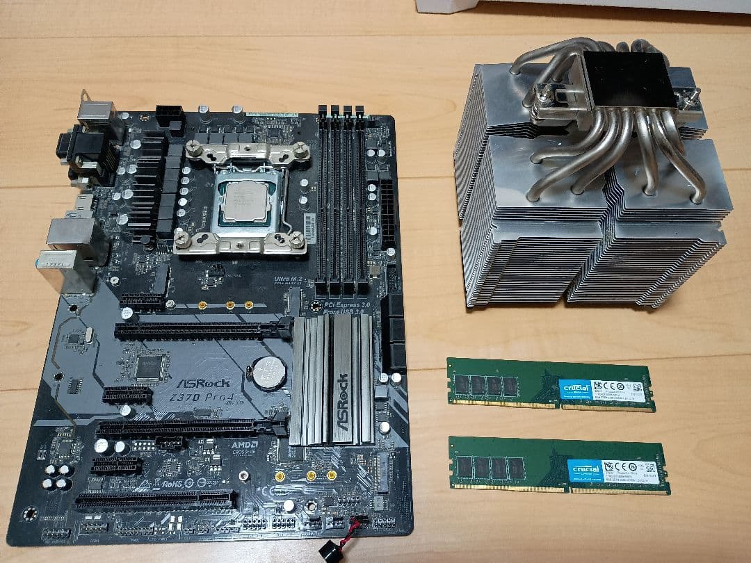 Z370Pro4+i7-8700K+DDR4-16gb+忍者五（ファン無） Z370Pro4+i7-8700K+DDR4-16gb+忍者五（ファン無） Z370Pro4+i7-8700K+