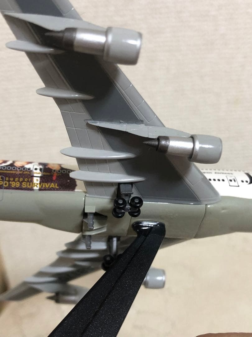 GLAYジャンボJAL ボーイング747 GLAYデザイン 1/400