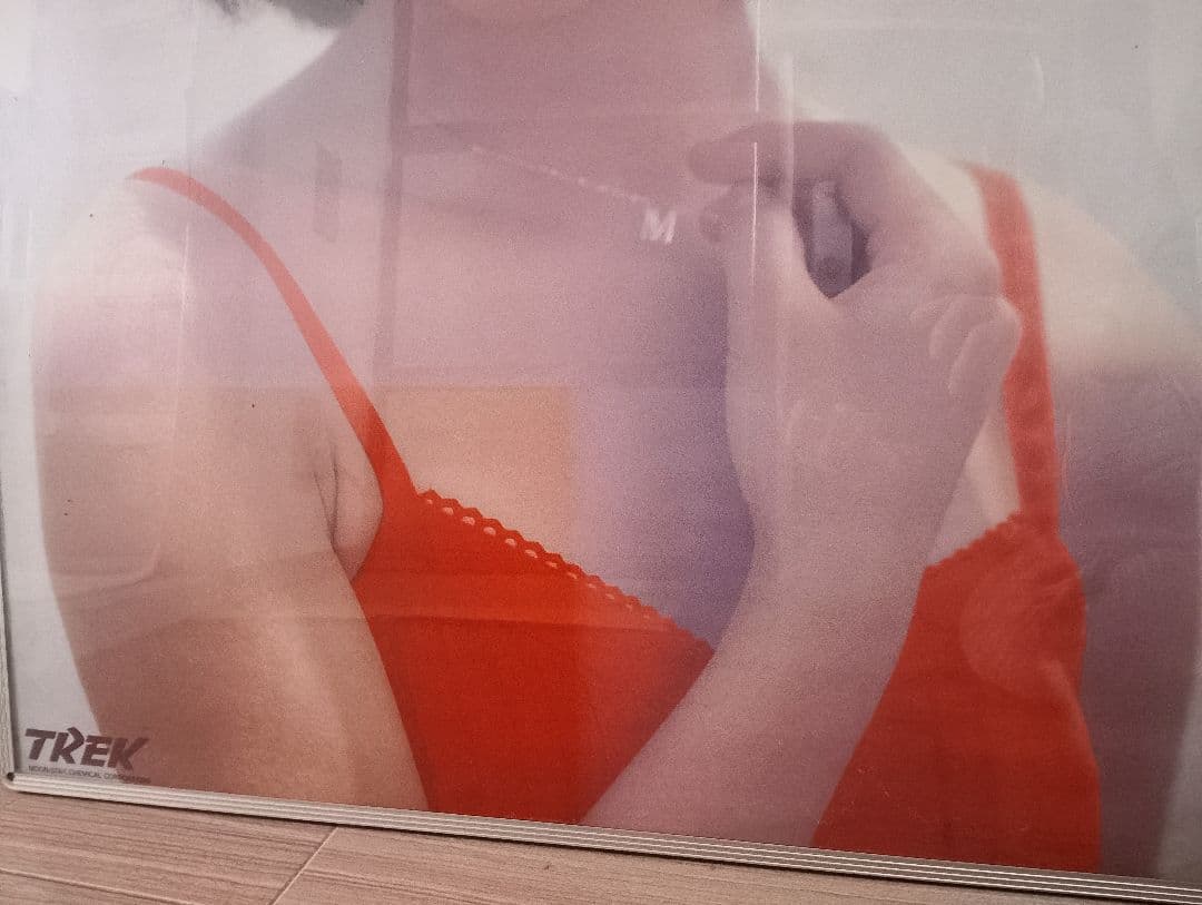 極美品 松田聖子 非売品 アルミ枠入り ポスター TREK A1 超希少品 レア