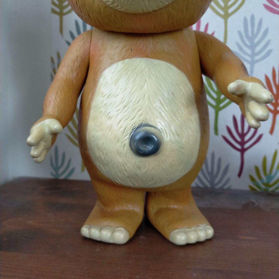 怪獣ブースカ　ソフビ　イヌクマ　フィギア　ウルトラマン