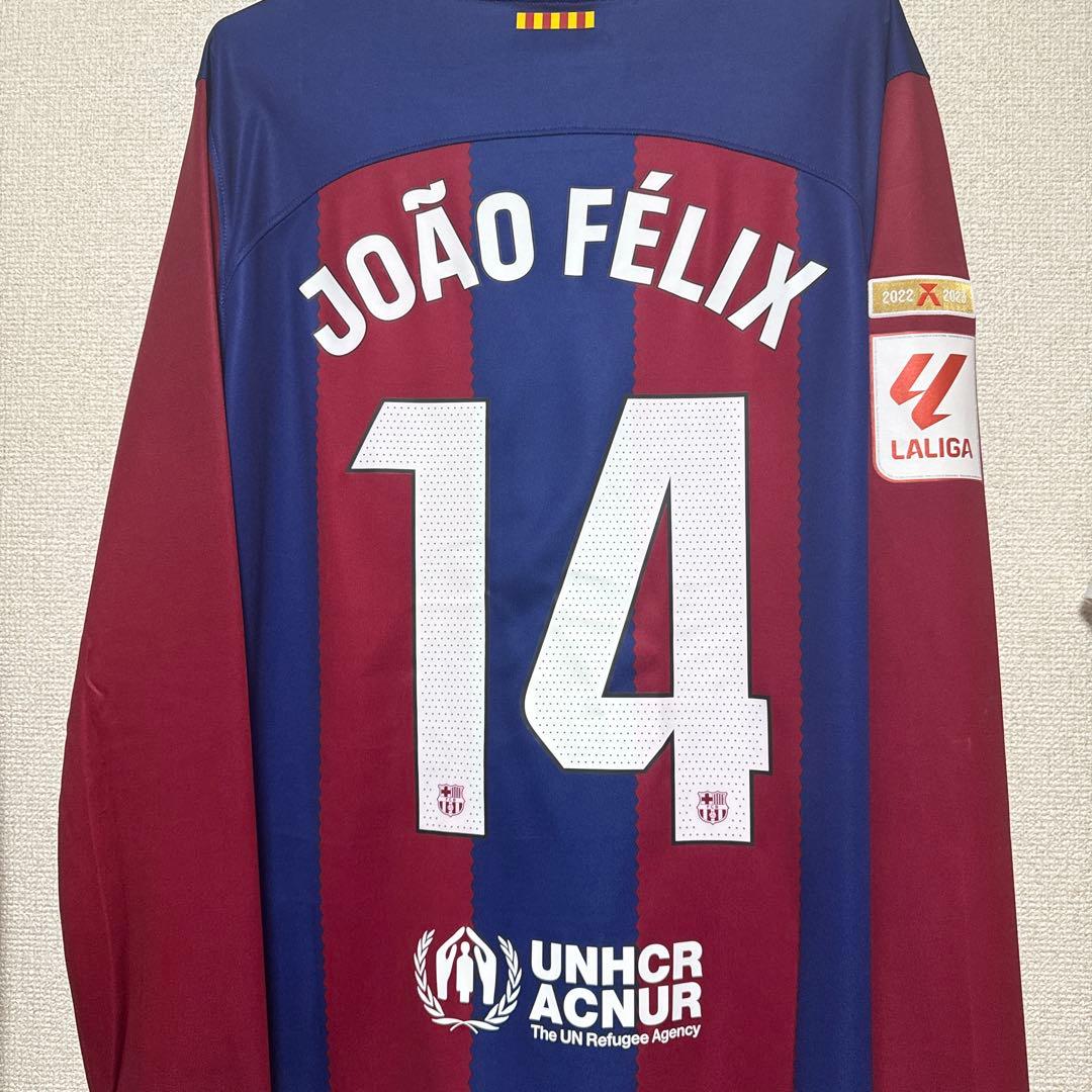 FC Barcelona ジョアンフェリックス14番 ユニフォーム - メルカリ