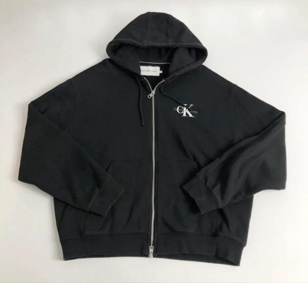   カルバンクライン　ジップパーカー Calvin Klein（カルバン・クライン） パーカー ロングスリーブ