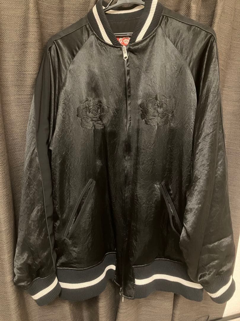 S'YTE ヨウジヤマモト 23SS オウム刺繍リバーシブルスカジャン - メルカリ