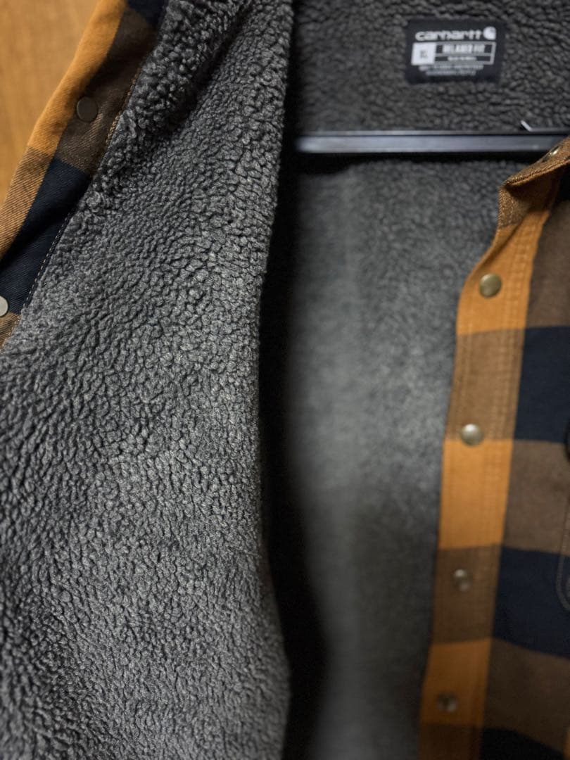 Carhartt チェック柄 シャツジャケット XL