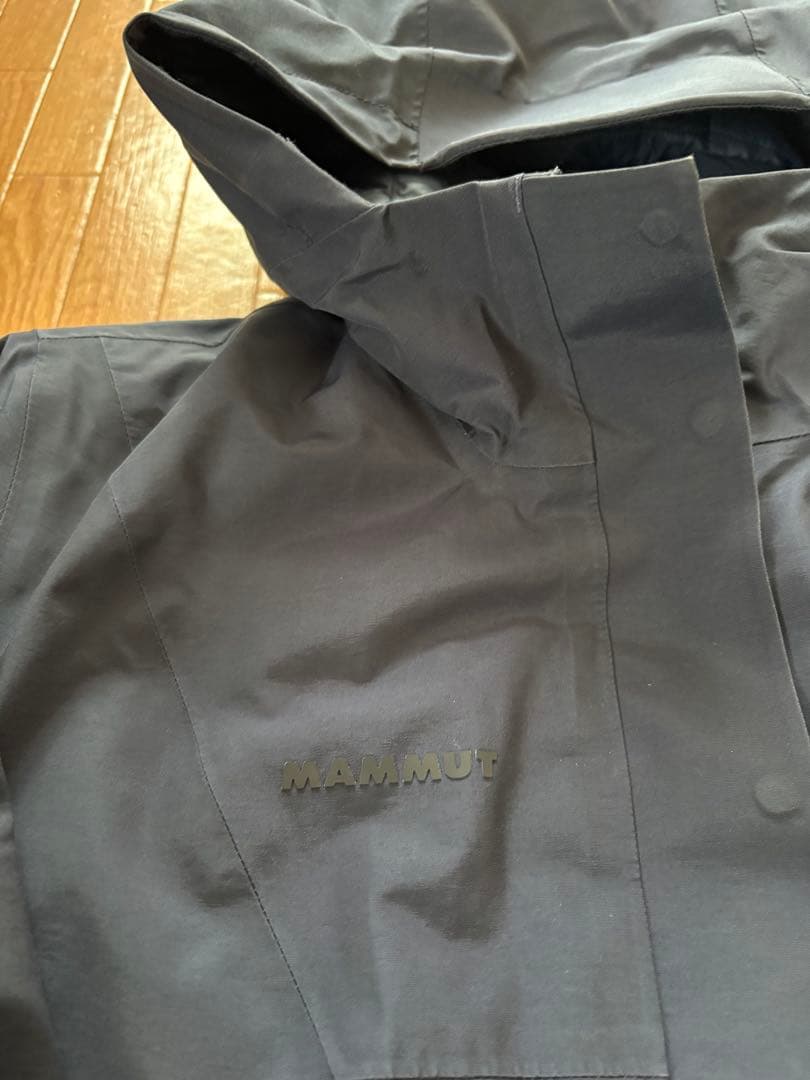 美品】MAMMUT 防寒 ネイビー ダウンコート - メルカリ