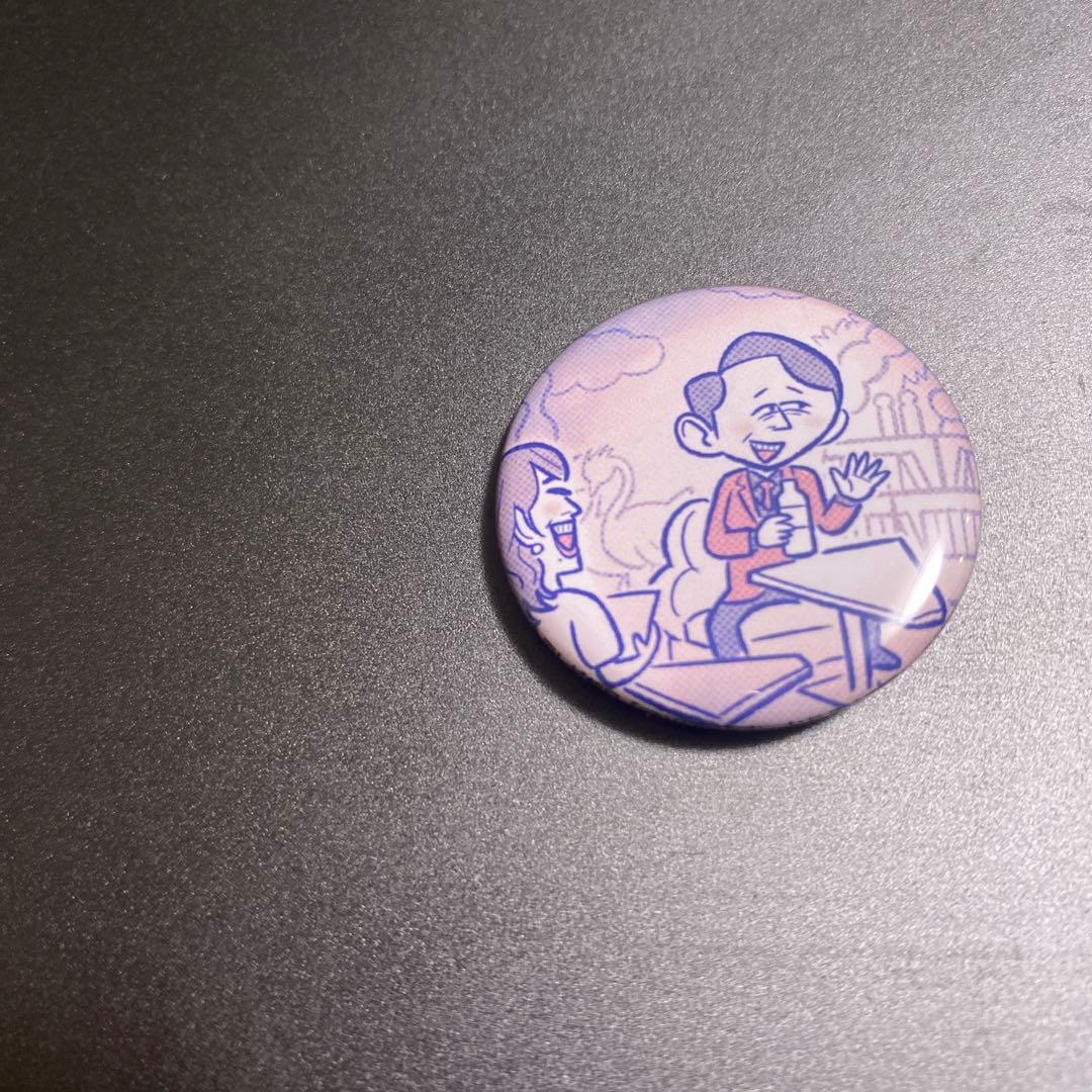 マツコ＆有吉 かりそめ天国 缶バッチ テレ朝 夏祭り 2024 新品未