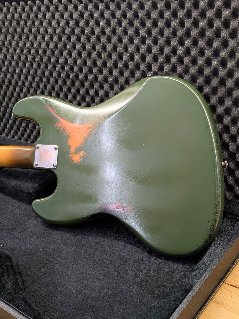 jazz bass ジャズベース /マルチレイヤーエイジド加工 オーバー