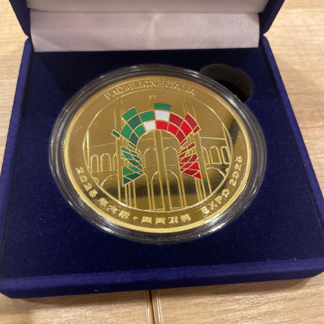 赤*客様 イタリアちゃん 記念コイン 大阪万博イタリア館限定