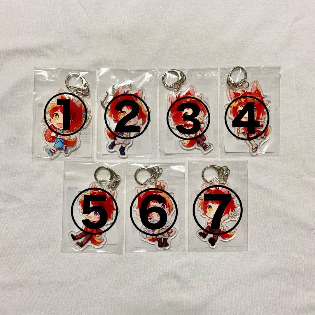 すとぷり アクキー 莉犬くん 7個まとめ売り - メルカリ