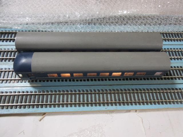 国鉄 20系 特急形緩急客車 2両セット HOゲージ (金属製・カツミ製）