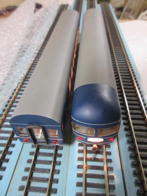 国鉄 20系 特急形緩急客車 2両セット HOゲージ (金属製・カツミ製）