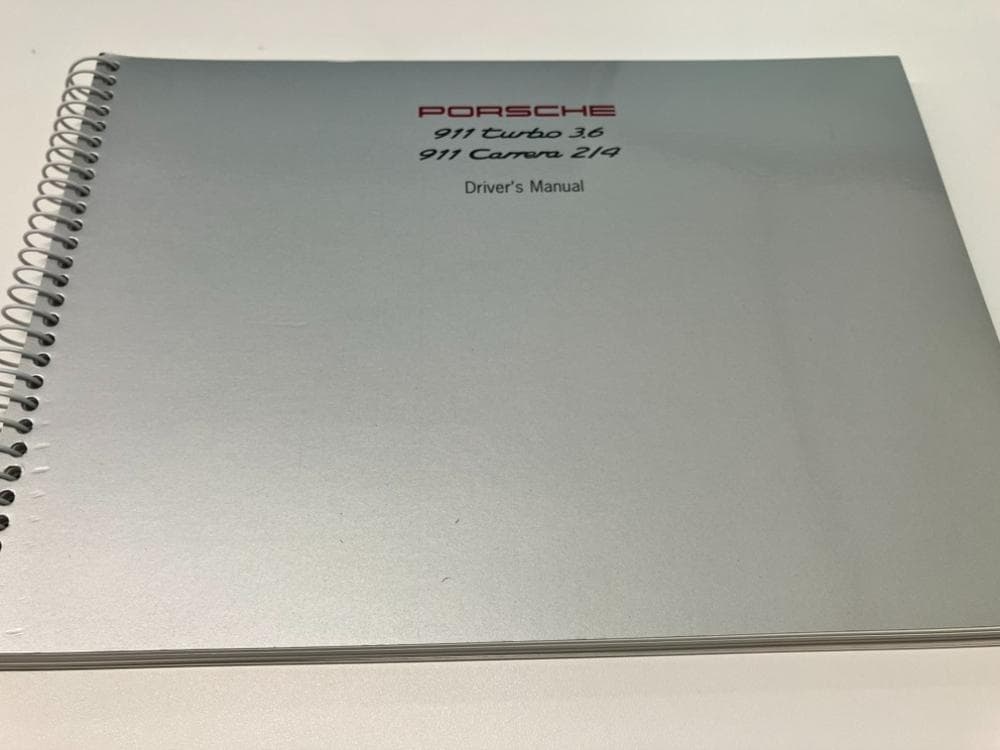 ポルシェ 911（964）ドライバーズマニュアル