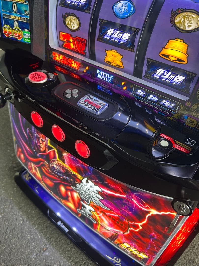 Lパチスロ北斗の拳AD XR 拳王パネル　スマスロ　実機　家庭用　送料込み