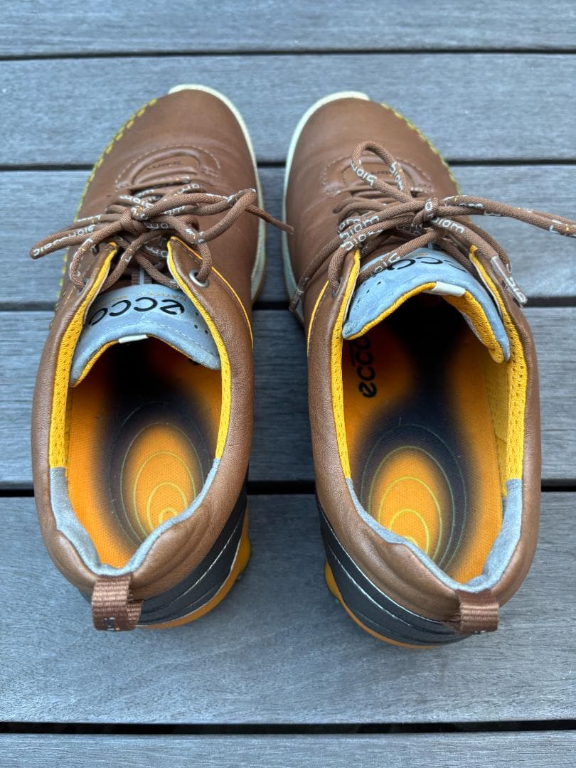 高級】ECCO エコー ゴルフシューズ BIOM G2 ヤクレザー 43 - メルカリ