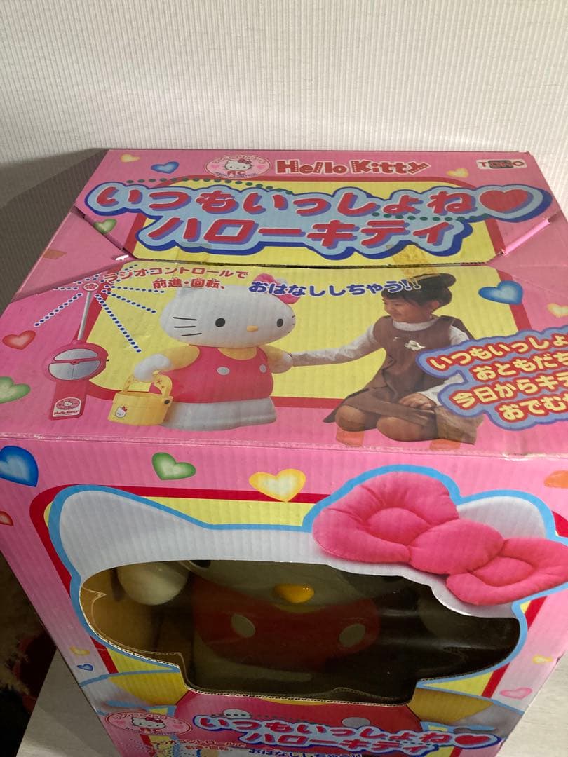 レア❣️Sanrio 大きなキティちゃんフィギュア　いつもいっしょね♥️ハローキティ