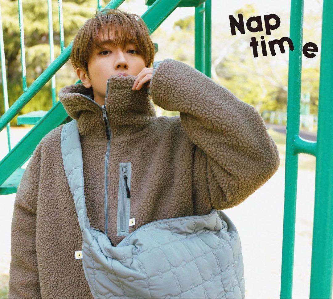 ナップタイム　naptime. Nissy 西島隆弘　ボアジャケット