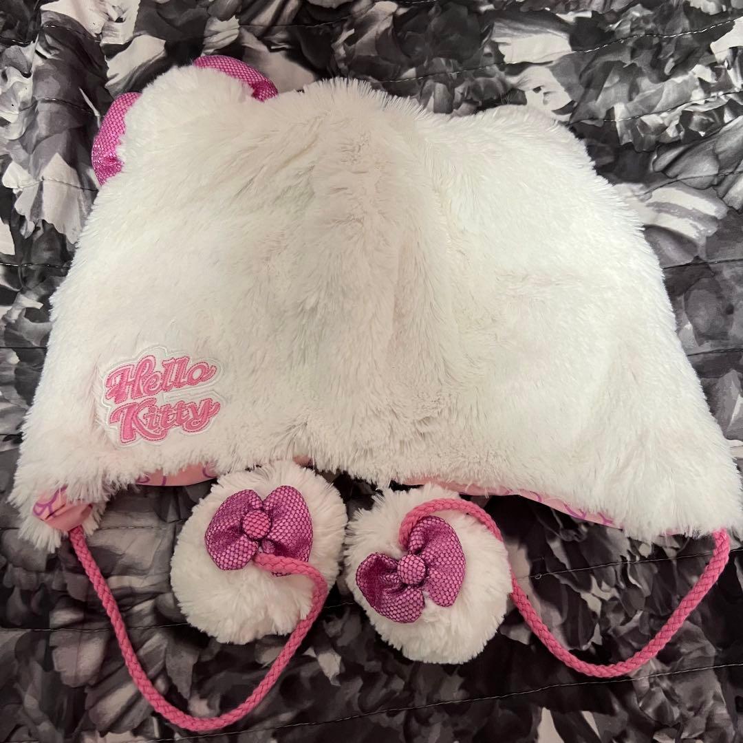 ユニバ USJ ハローキティ ファンキャップ 美品 - メルカリ