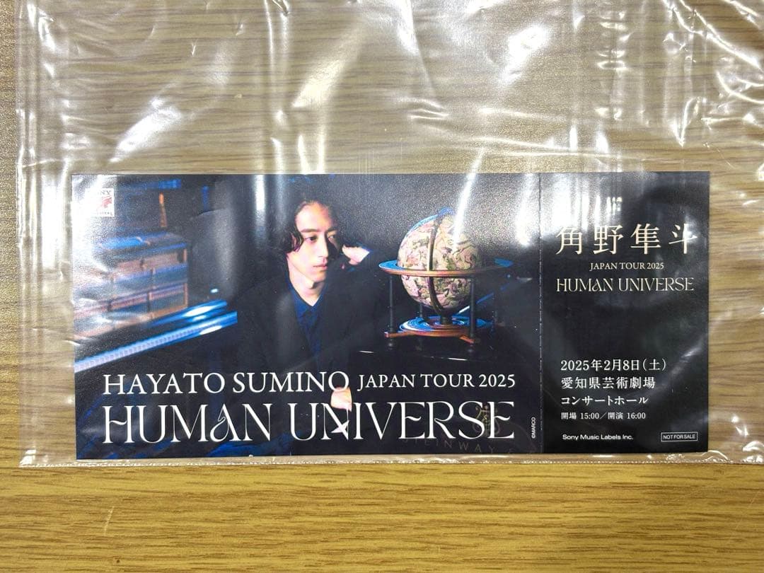 角野隼斗 ピクチャーチケット Human Universe - メルカリ