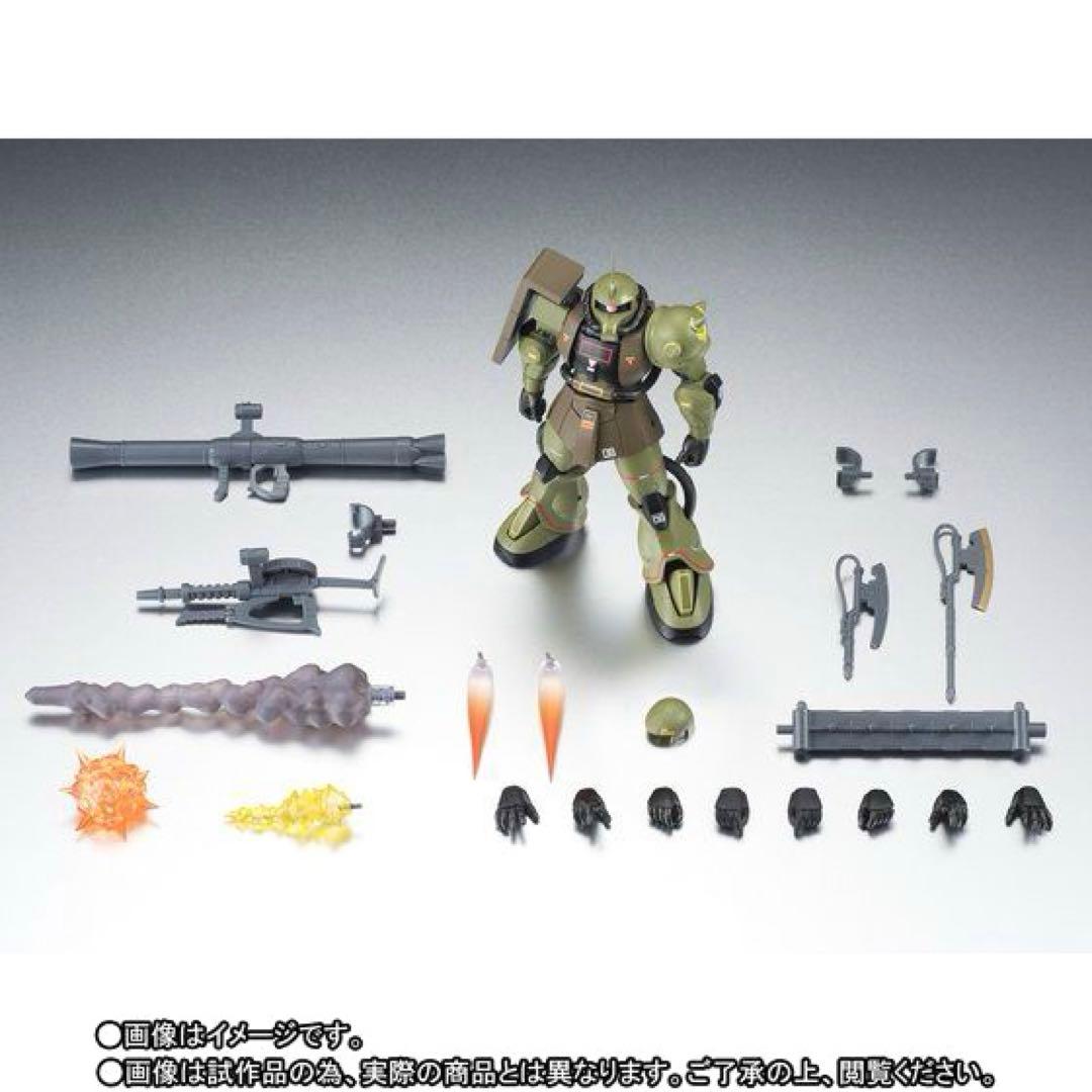 量産型ザクリアルタイプカラー　A.N.I.M.E. ロボット魂　ROBOT魂