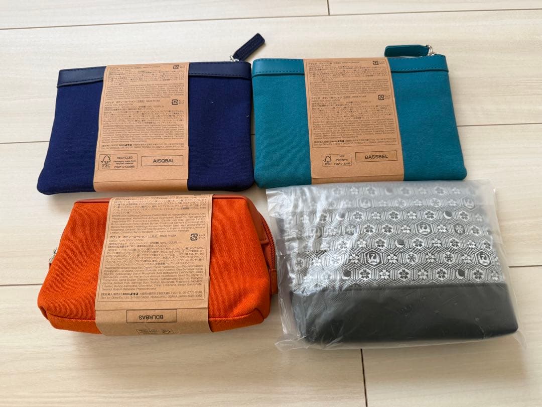 未開封・ポーチ未使用】ANA JAL ビジネスクラス アメニティ 4個セット