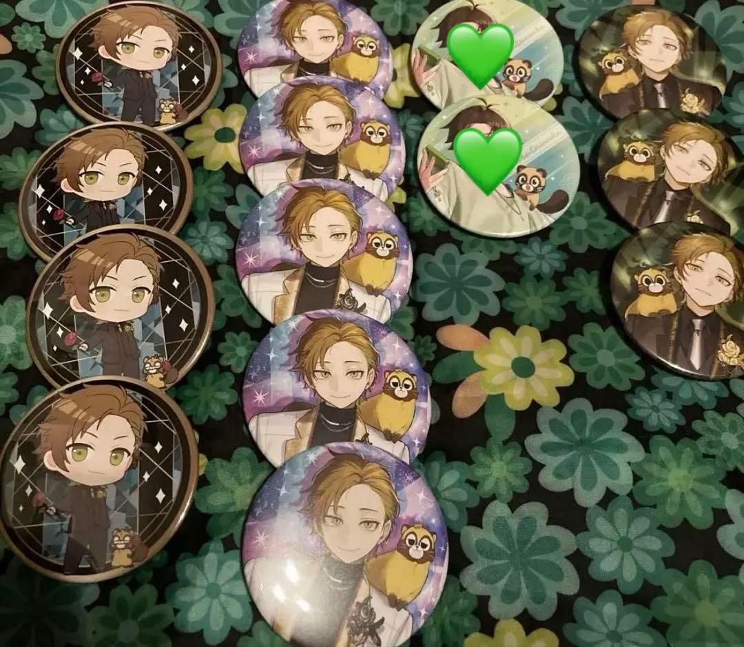 ♥ うらたぬき ꕤ︎︎ 缶バッジセット