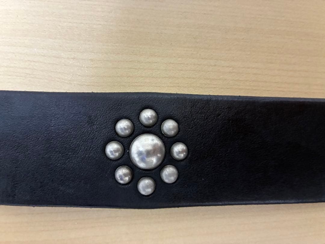 通販ファッション - Vintage Works DH5676スタッズ付レザーベルト