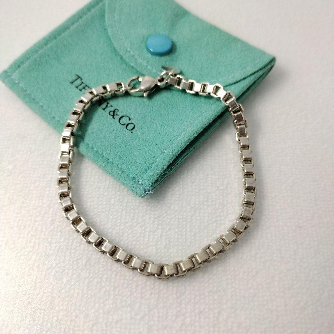 Tiffany＆Co. ベネチアン ブレスレット 18cm シルバー925 - メルカリ