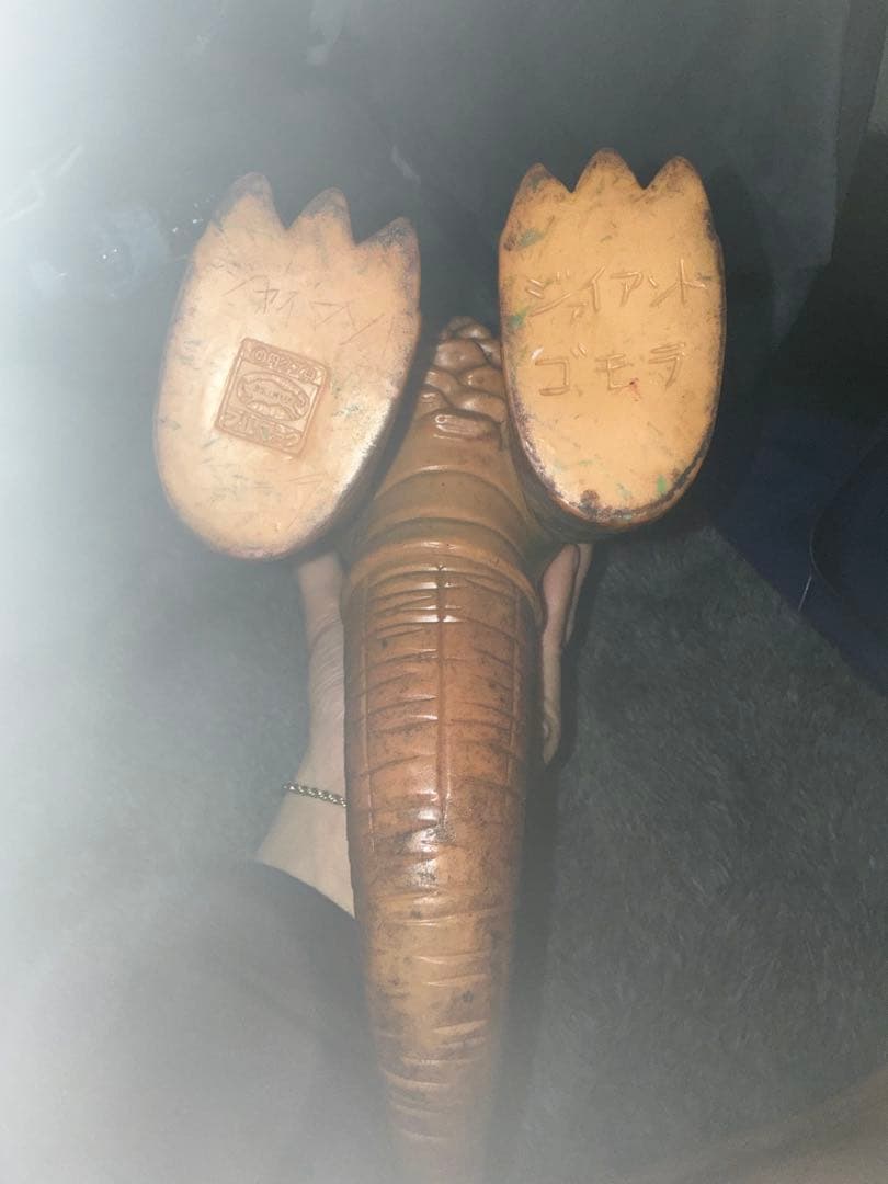 と*ぺ様 ブルマァク　ジャイアントゴモラ　ソフビ　当時物　マルサン　旧バンダイ