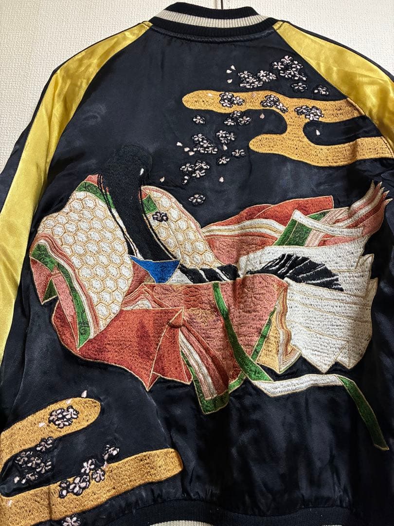 源平記 雅結 スカジャン スーベニアジャケット リバーシブル 82523320