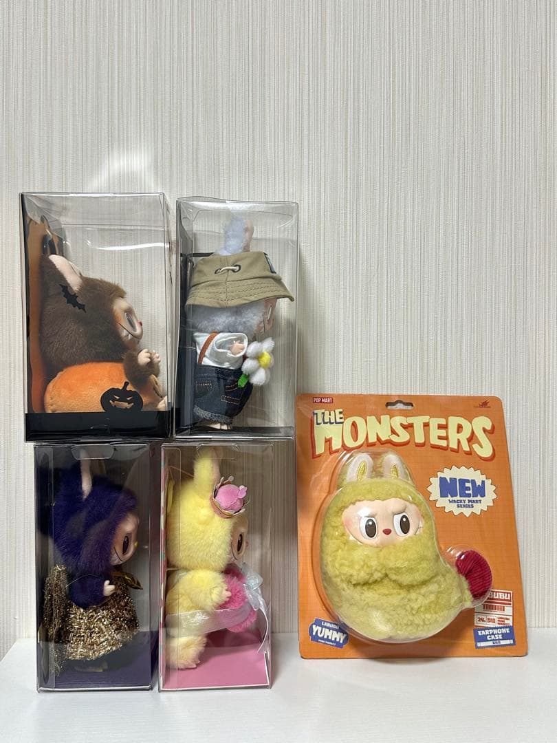 POPMART ラブブThe Monsters ぬいぐるみセット5点