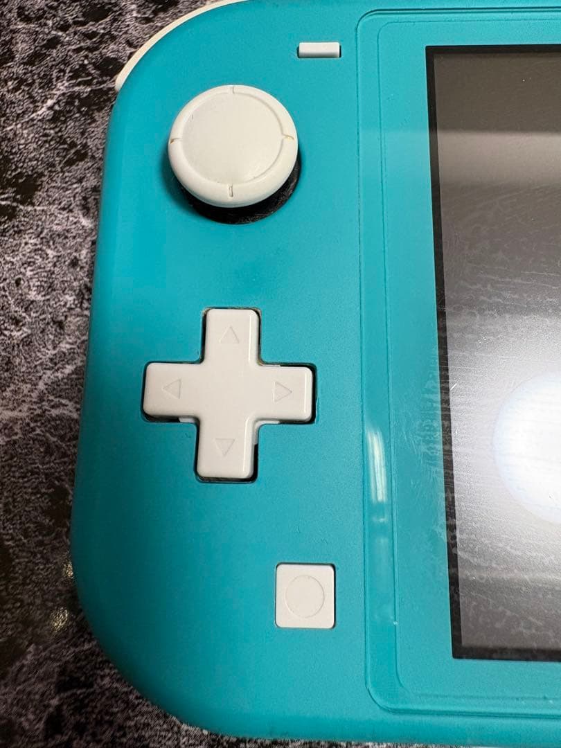 スイッチライト ジャンク品 ターコイズ あつ森カバー付き 本体のみ