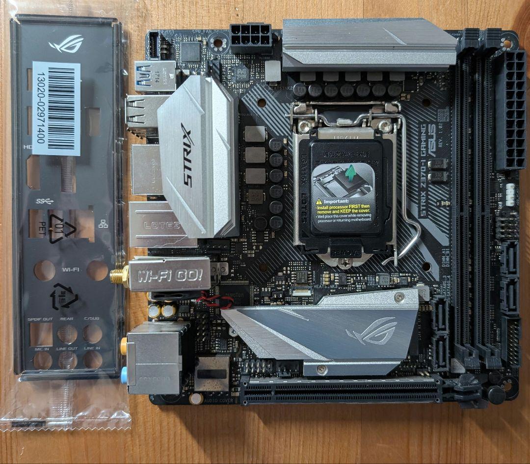 【動作確認済】 i7 8700K + ASUS Z370I セット Amazon | ASUS ROG STRIX X870-I GAMING WIFI AMD AM5 X870 Mini ITX