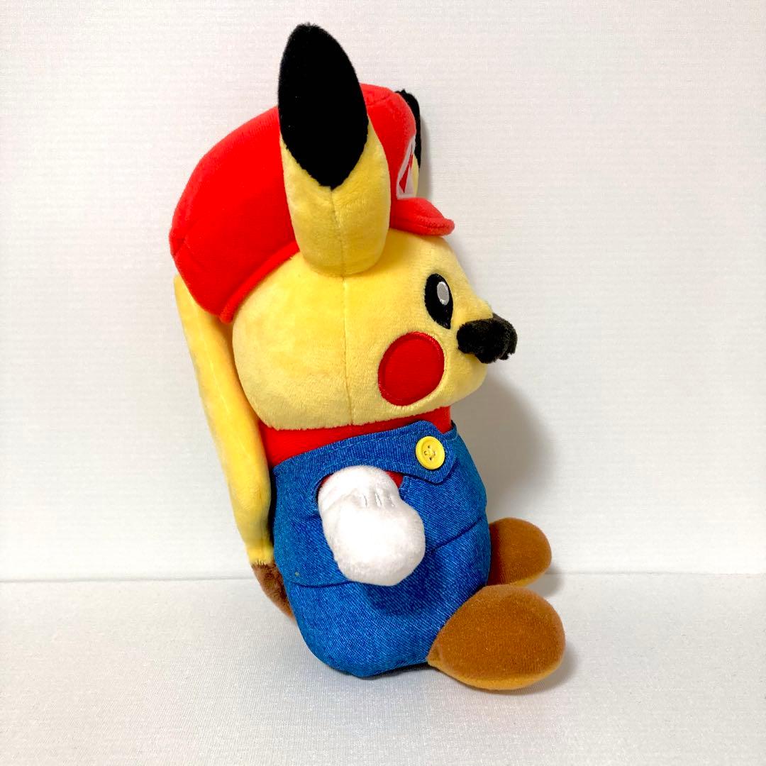 【タグ付き】ぬいぐるみ マリオピカチュウ
