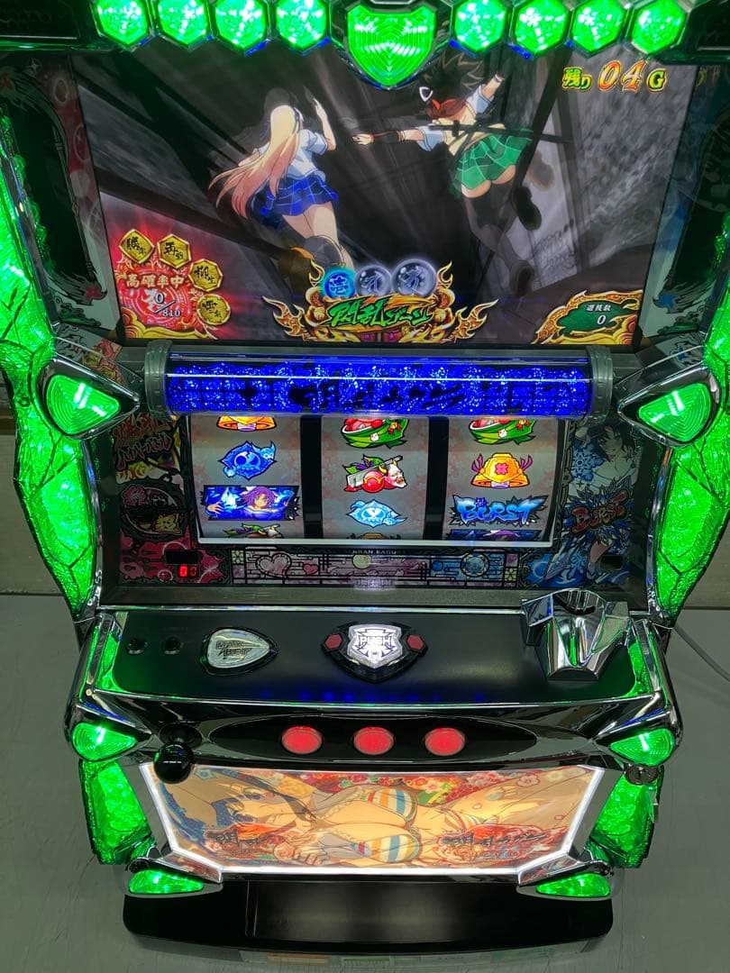 売約済み　送料込み　パチスロ実機　Ｓ閃乱カグラＢＵＲＳＴＵＰ　不要機付き