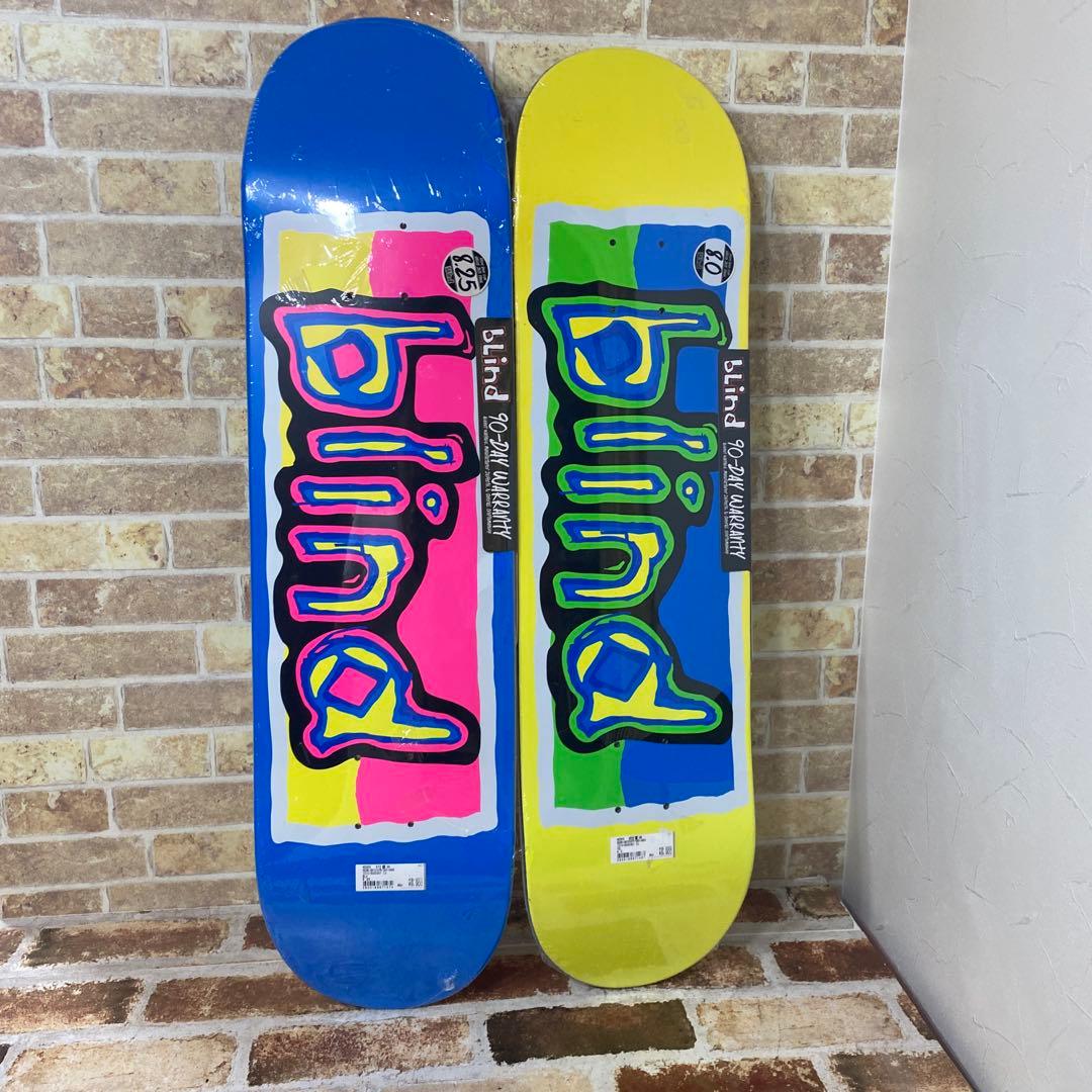 blind スケートボードデッキ 8.25インチ8インチ2本セット オールアイニード スケートデッキ | 8.25インチ | KNUSH - 南国